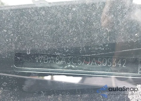 2018 BMW 320I xDrive из США, поврежденный, VIN WBA8A3C57JA505342